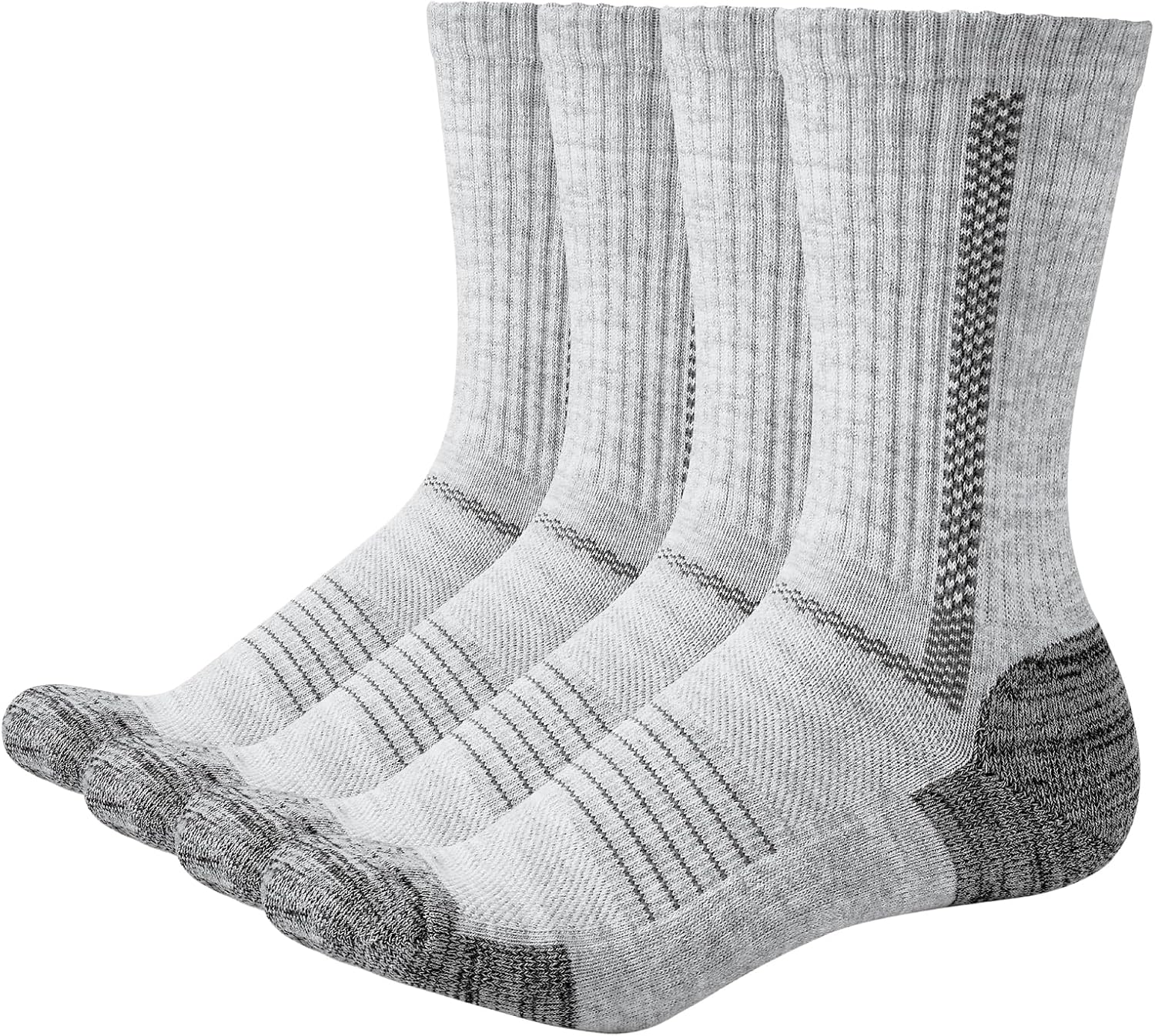 Sports Socks for Running - Performance Cushioned, Breathable Tube Socks for Men and Women