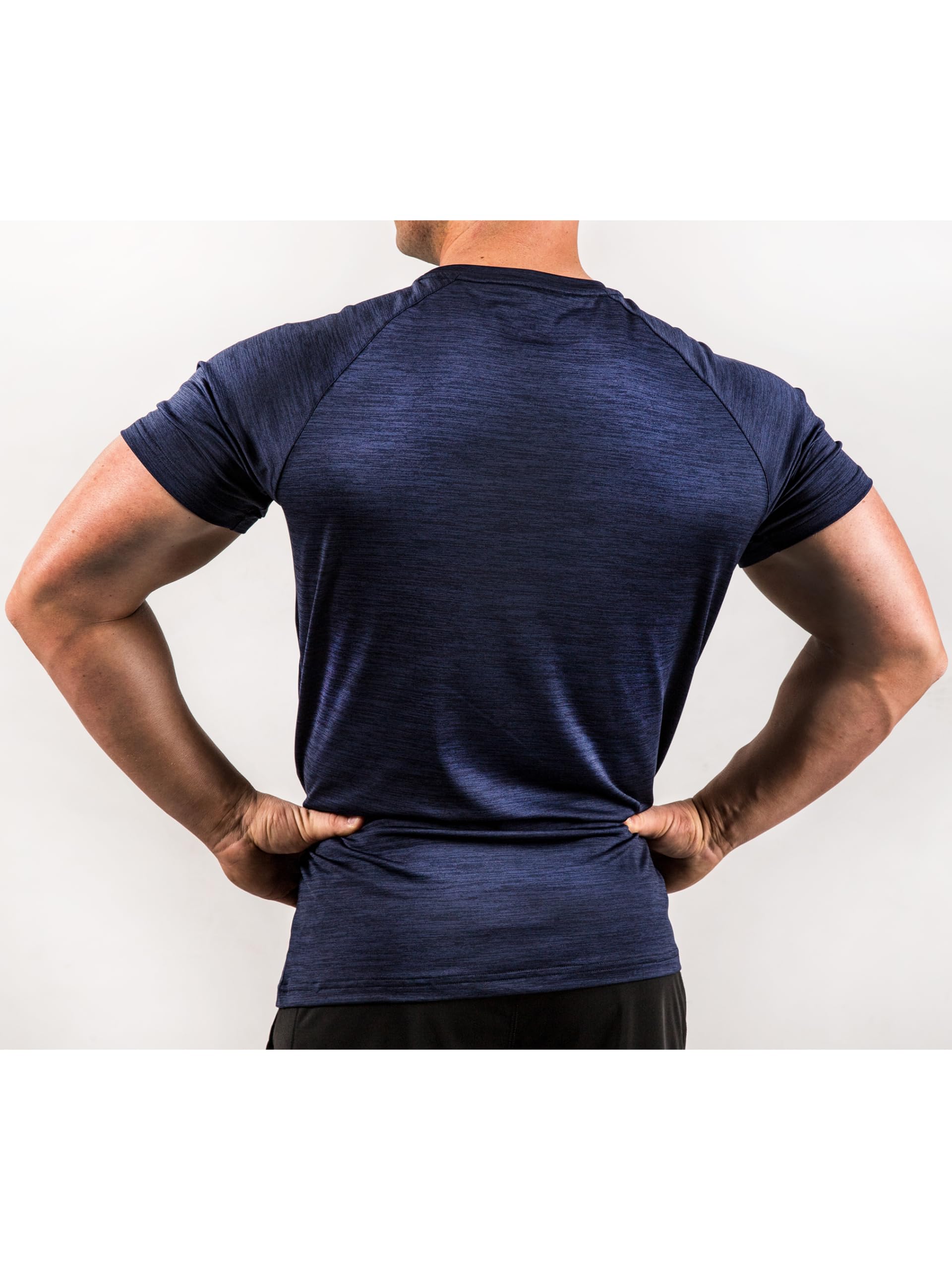 Satire Gym - T-Shirt Slim Fit Homme pour Fitness – T-Shirt de Musculation Homme pour la Gym et Le Fitness - 3