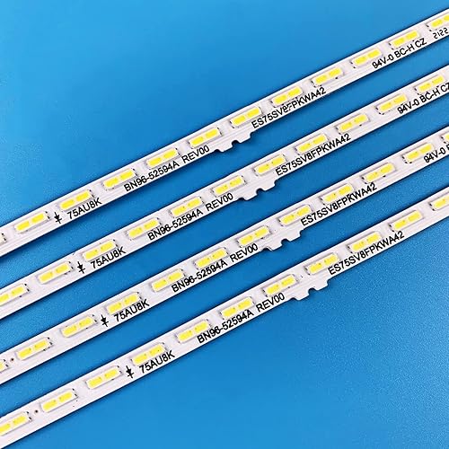 Miniatura 3 de PANMILED 4 tiras de retroiluminación LED para Samsung 75 '' TV 75AU8000 UN75AU7000FXZA UN75AU8000FXZA UN75AU8000BXZA S1A8-750SM0-R0