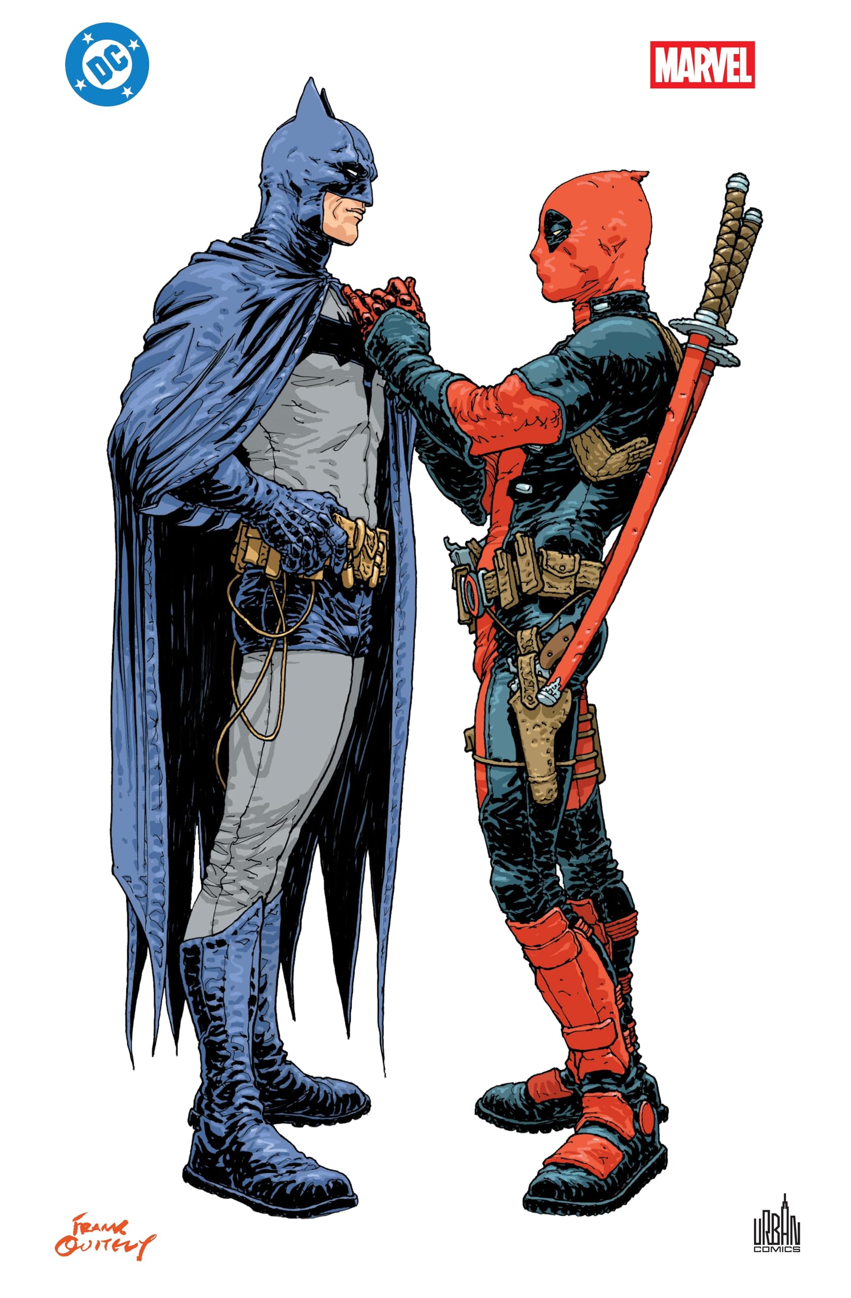 DC/MARVEL - Deadpool/Batman Hardcover couv.variante - Greg Capullo - Urban Comics - cartonné - Comics
