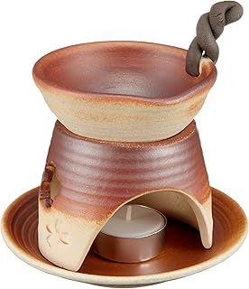 香炉 錆吹き 手付茶香炉 [H13.5cm] HANDMADE プレゼント ギフト 和食器 かわいい インテリア