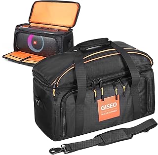 Speaker Bag Rugged Speaker Bag Carry Case Compatible with JBL Party Box Series, Portable Speaker Carry Tote Bag Backpack (for JBL Partybox 710 Bag) (for JBL Partybox on The go)