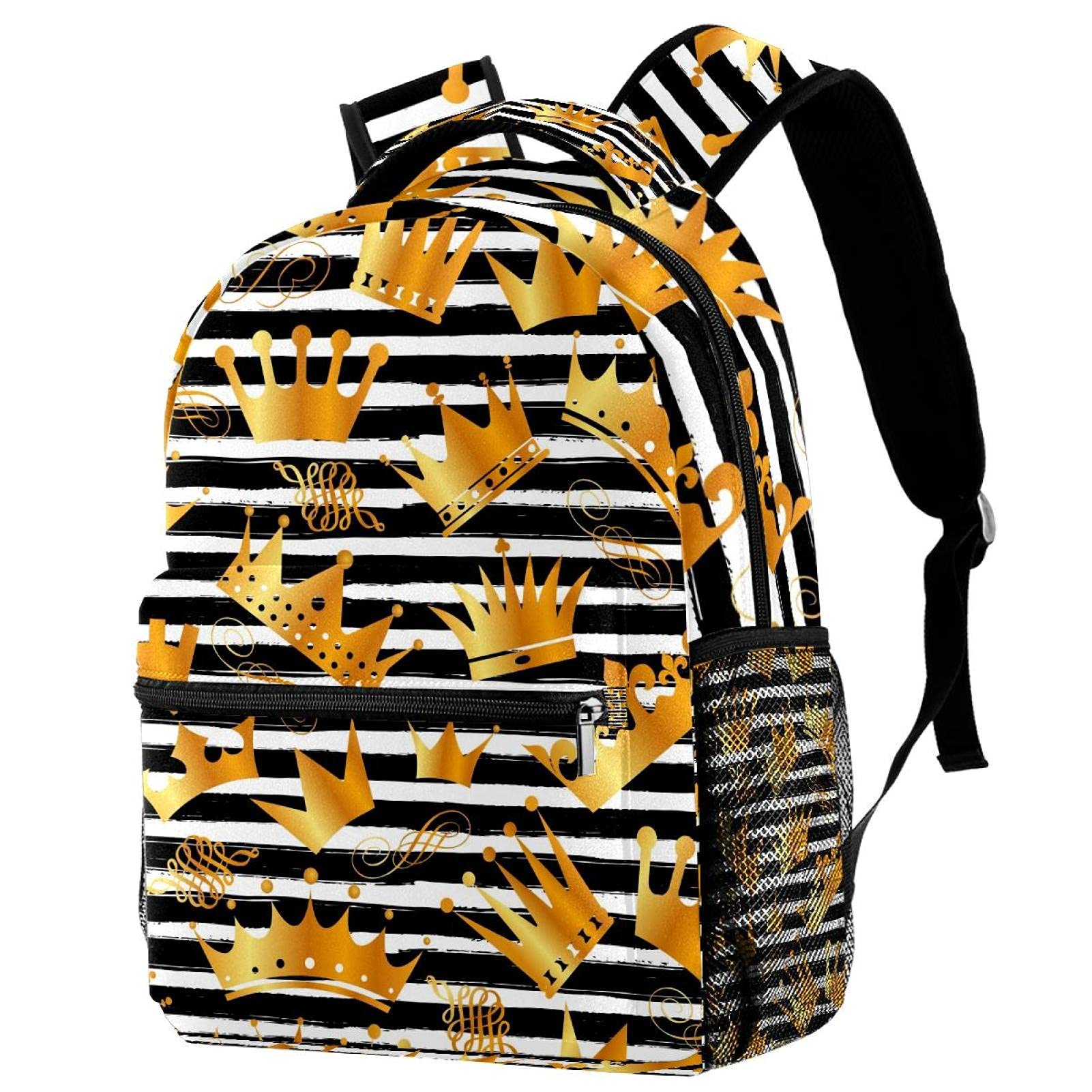 Sac à dos décontracté à motif géométrique multicolore pour étudiant et voyage - 7