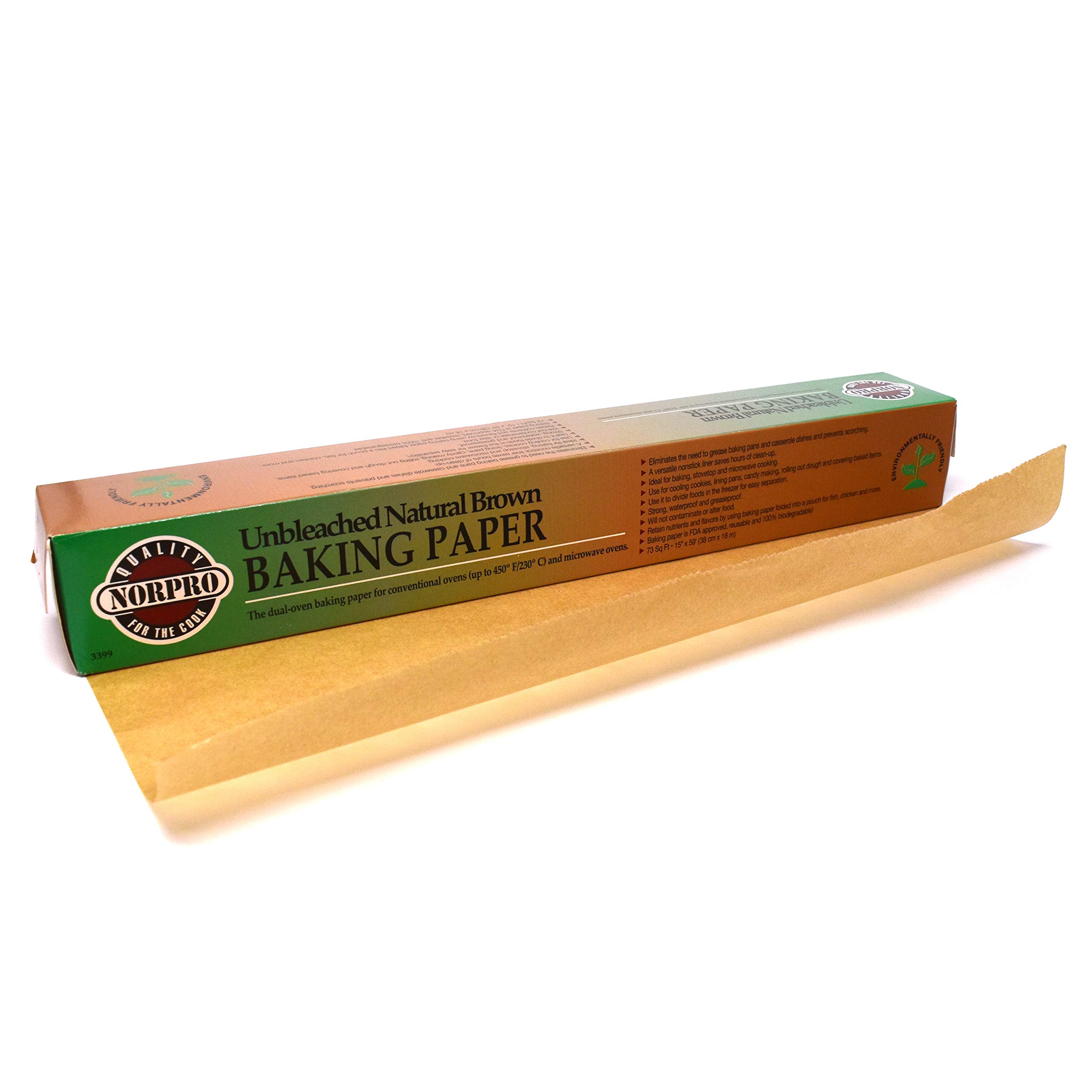 Norpro 73 m² Papier de Cuisson Non Blanchi
