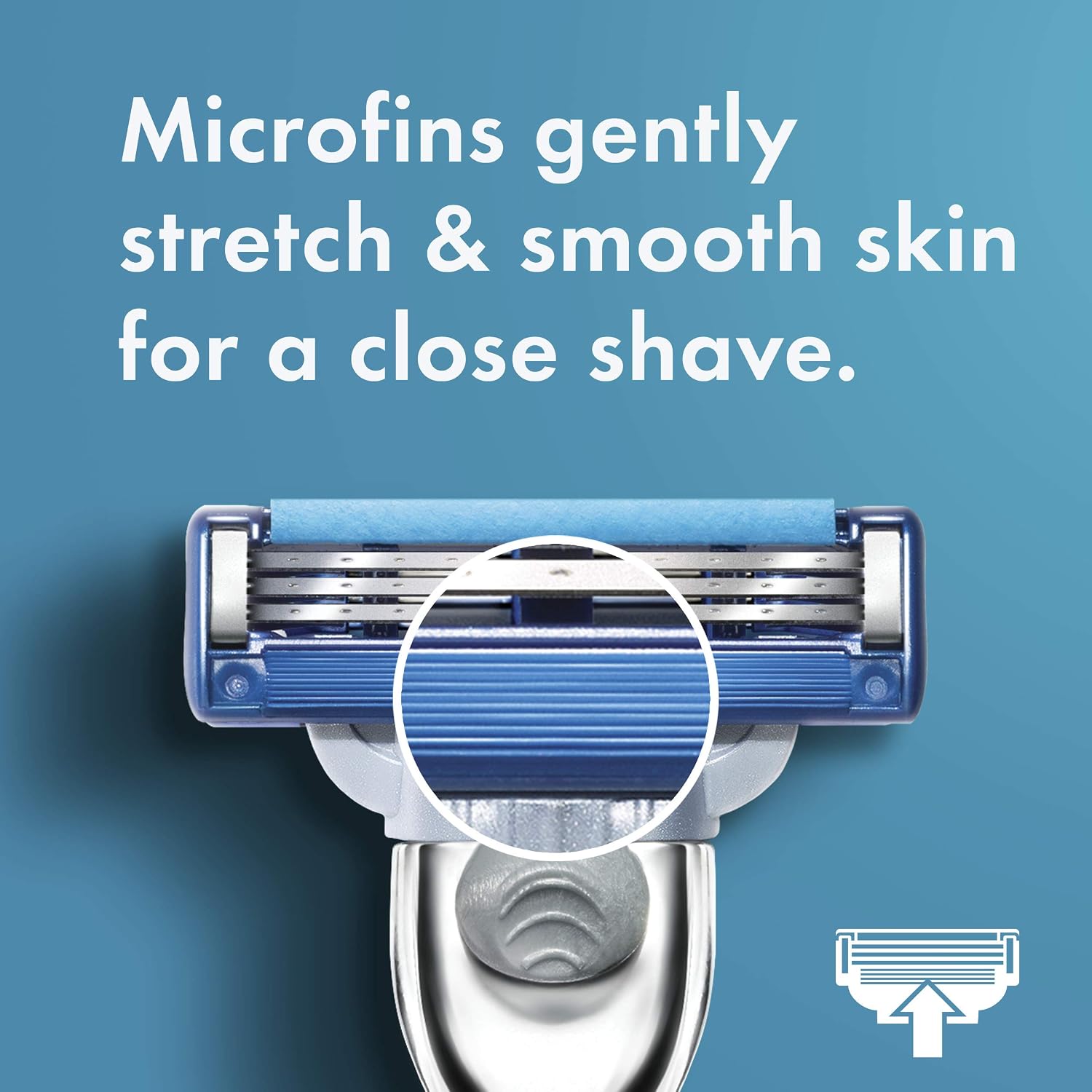 Gillette Mach3 Turbo Men's Razor Blade Refills, 15 Count