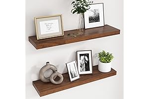 Rustic 30-Inch Floating Shelves for Elevated Home Décor