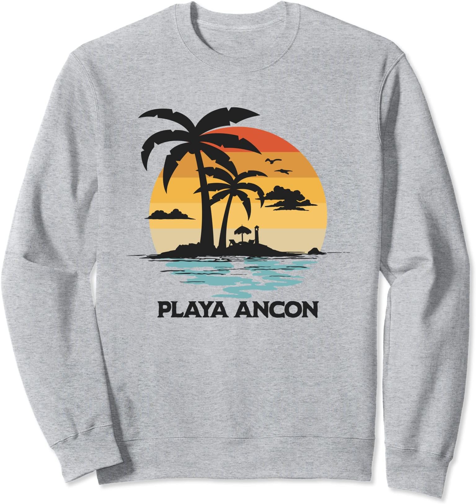 Playa Ancon Cuba Beach Tropical Sunset Sweatshirt