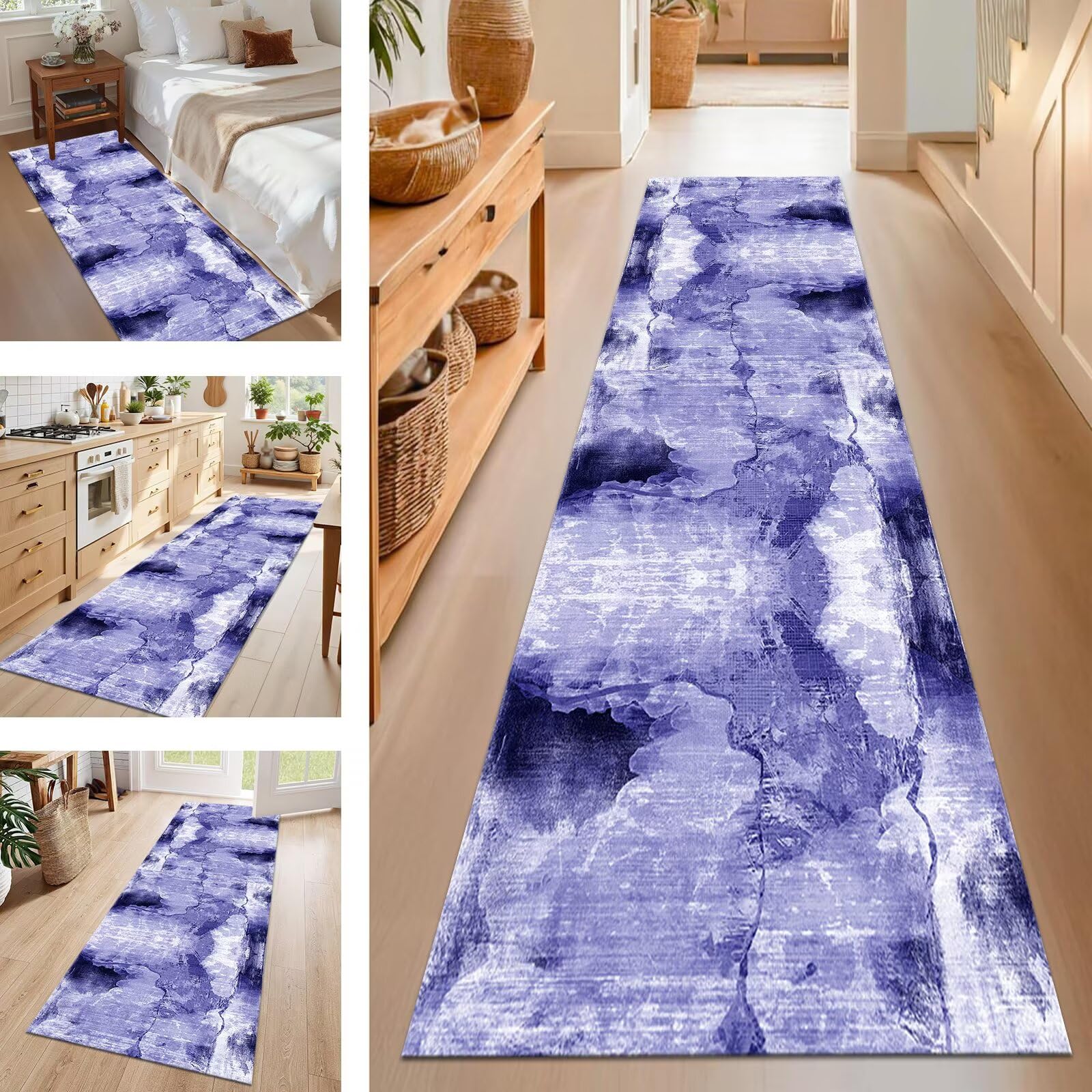Tapis devant évier anti-glisse contre l'humidité de la cuisine