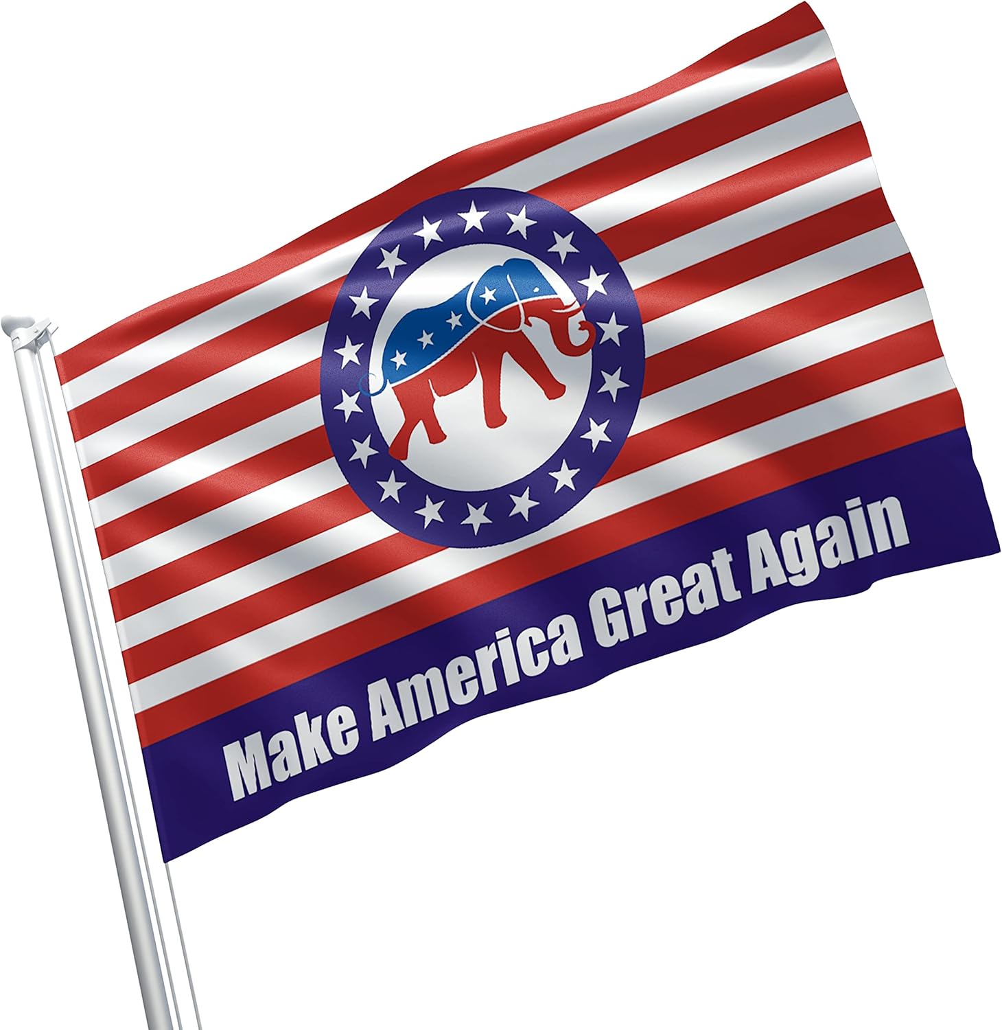 Donald Trump Still My President USA MAGA Republican Party 3x5 feet Flag Banner Vivid Color Double Stitched Brass Grommets (Donald Trump Still My President #13)
