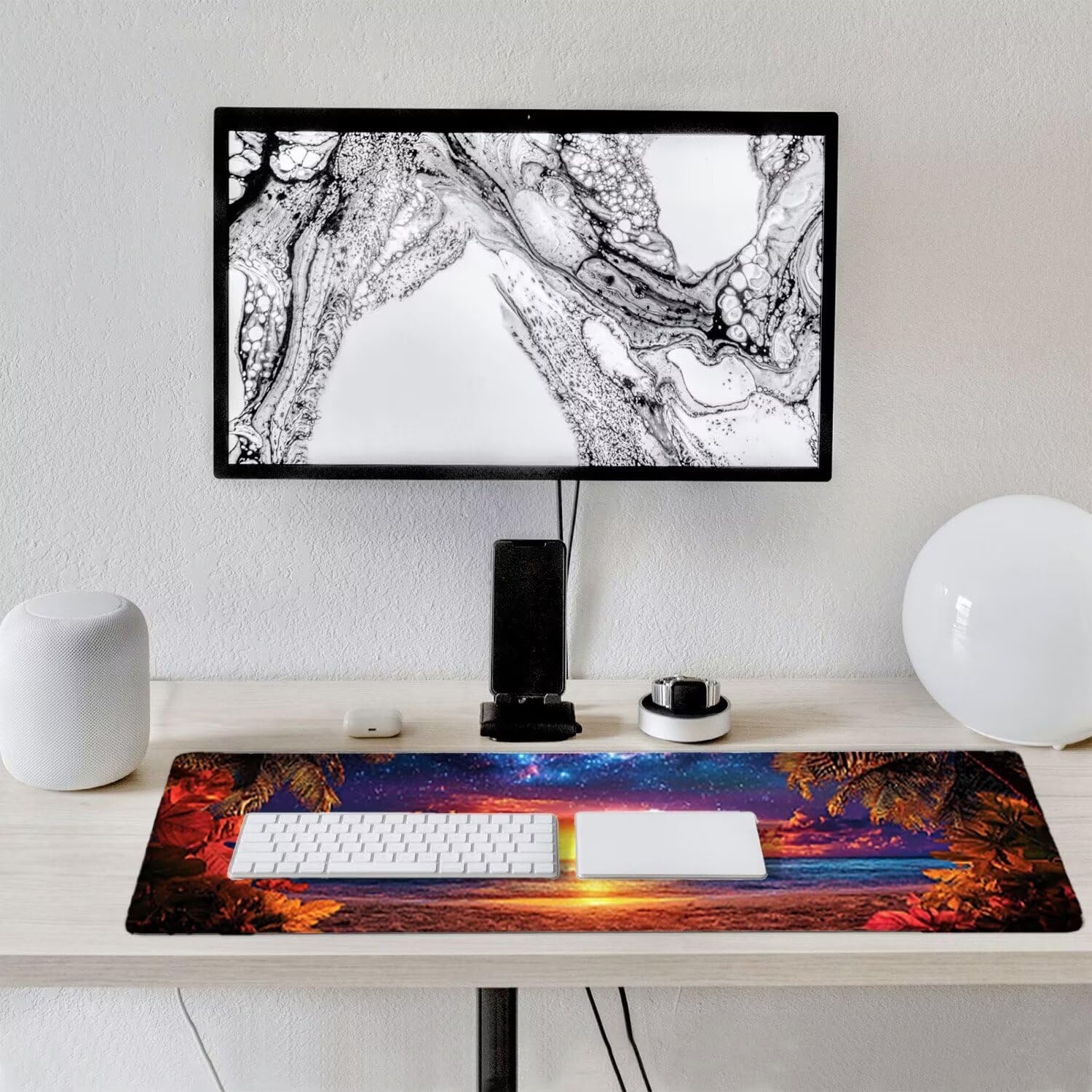 Podkładka pod mysz do gier, 1400 x 600 mm XXL Podkładka pod mysz do gier, duża, antypoślizgowa, wodoodporna, iExtended długa podkładka pod mysz do klawiatury XXL, akcesoria biurowe, do gier, komputera