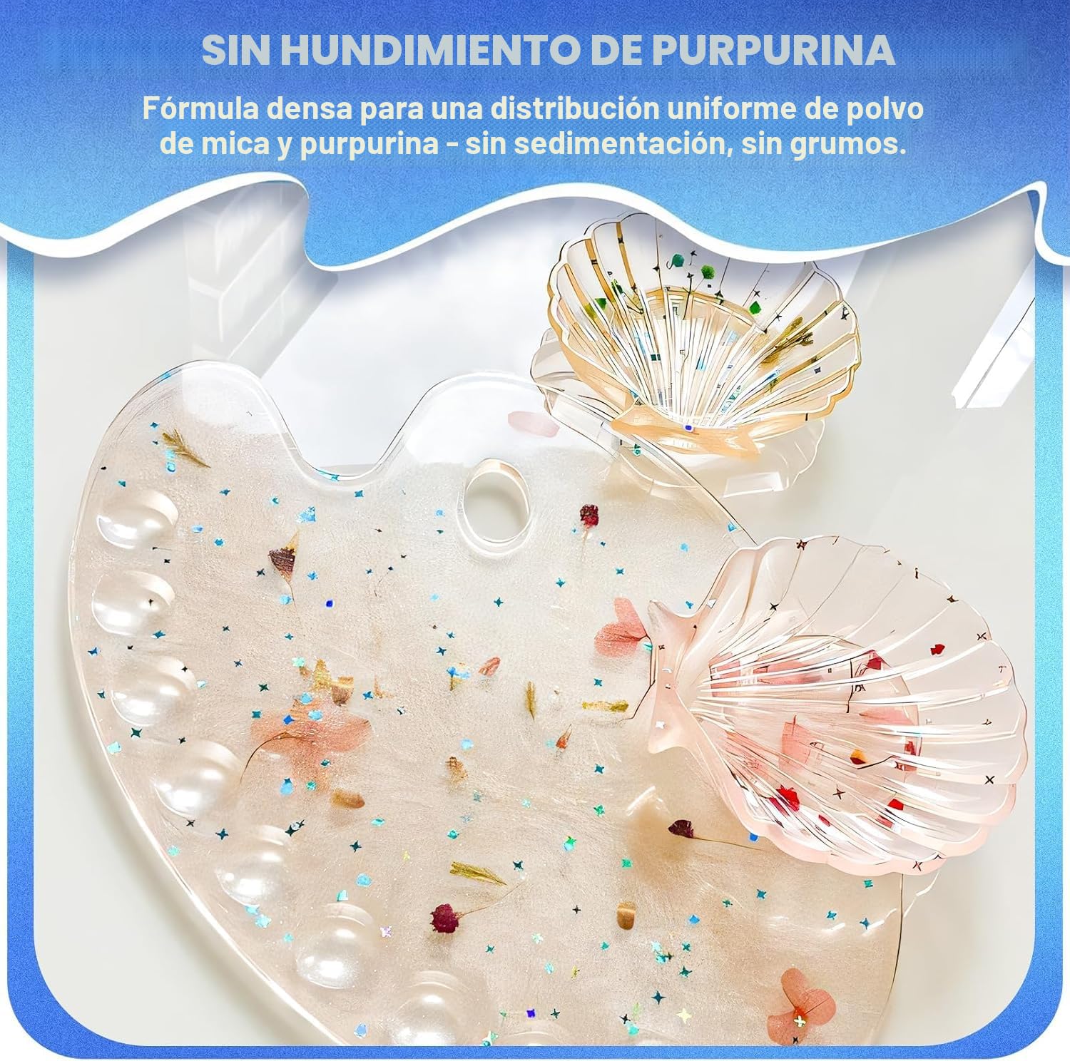 SANAAA Resina epoxi brillante 3X resistente al amarilleamiento 500g, resina autonivelante y endurecedora, transparente y sin burbujas, adecuada para joyas, revestimientos de madera y resinas de
