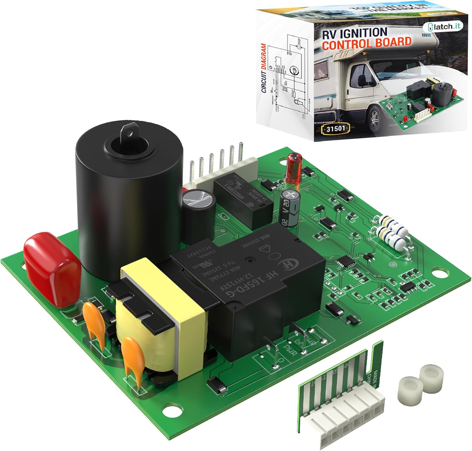 LATCH.IT RV Furnace Ignition Control Board Camper Furnace