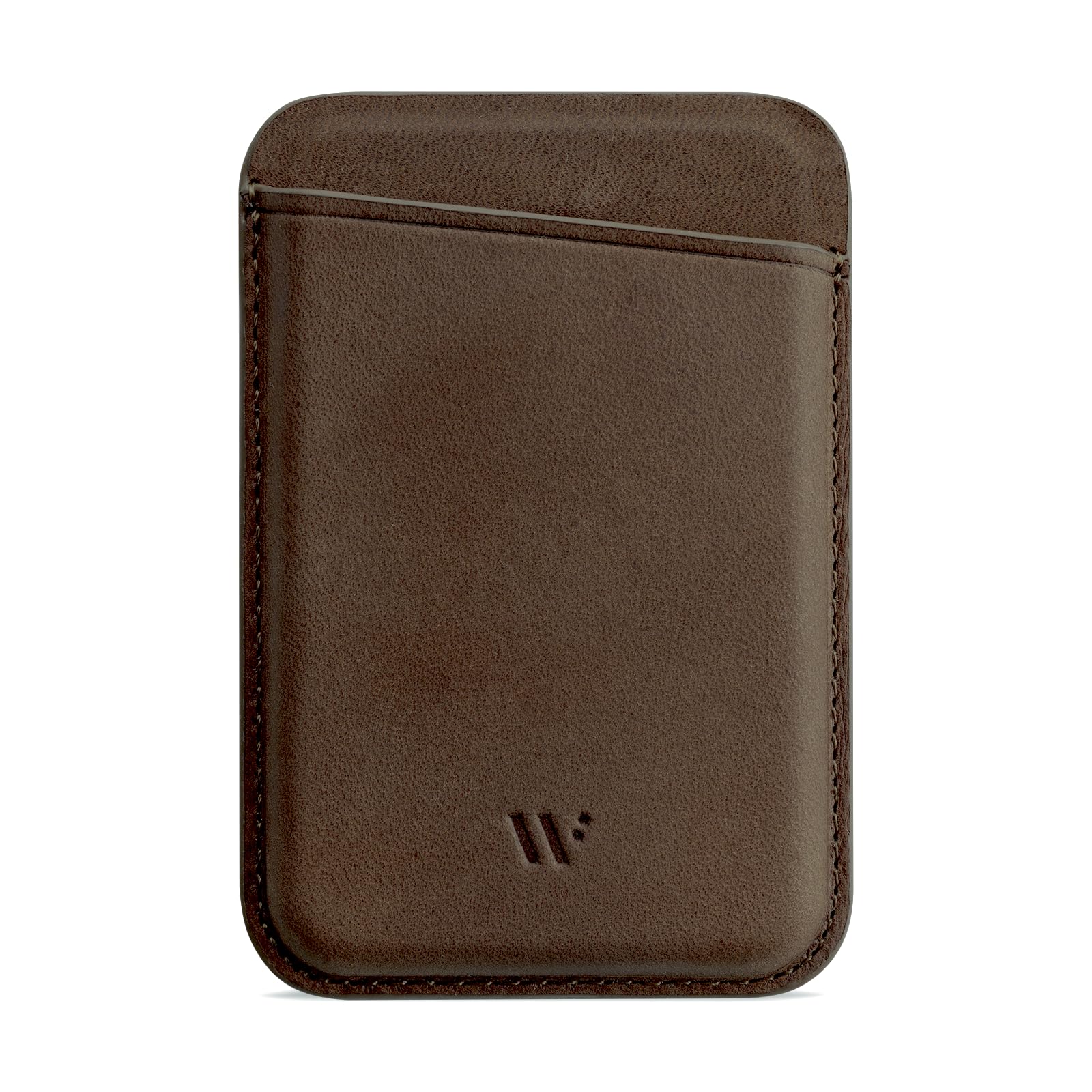 WIIUKA Portafoglio magnetico in pelle compatibile con MagSafe, custodia per iPhone 17/16/15/14/13 serie, porta carte di credito, marrone vintage