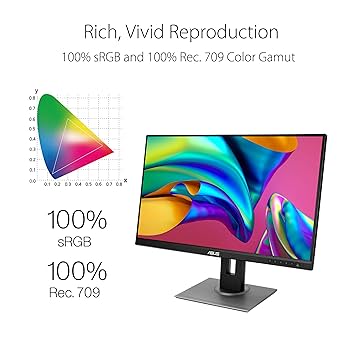 モニター台 ASUS PA278QV Amazon.com: ASUS ProArt PA278QV 27-inch 1440P 2K WQHD 100