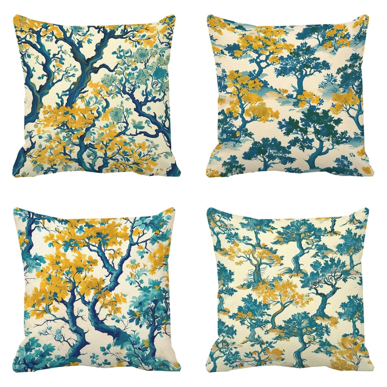 Housse de coussin en lin supérieure 45x45 taie d'oreiller décorative orange