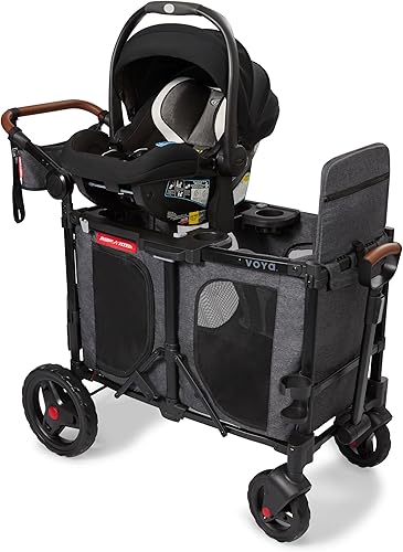 Miniatura 7 de Radio Flyer Voya - Adaptador de asiento de automóvil para bebé (Graco) para cochecito de bebé, adaptador de asiento de automóvil para niños pequeños