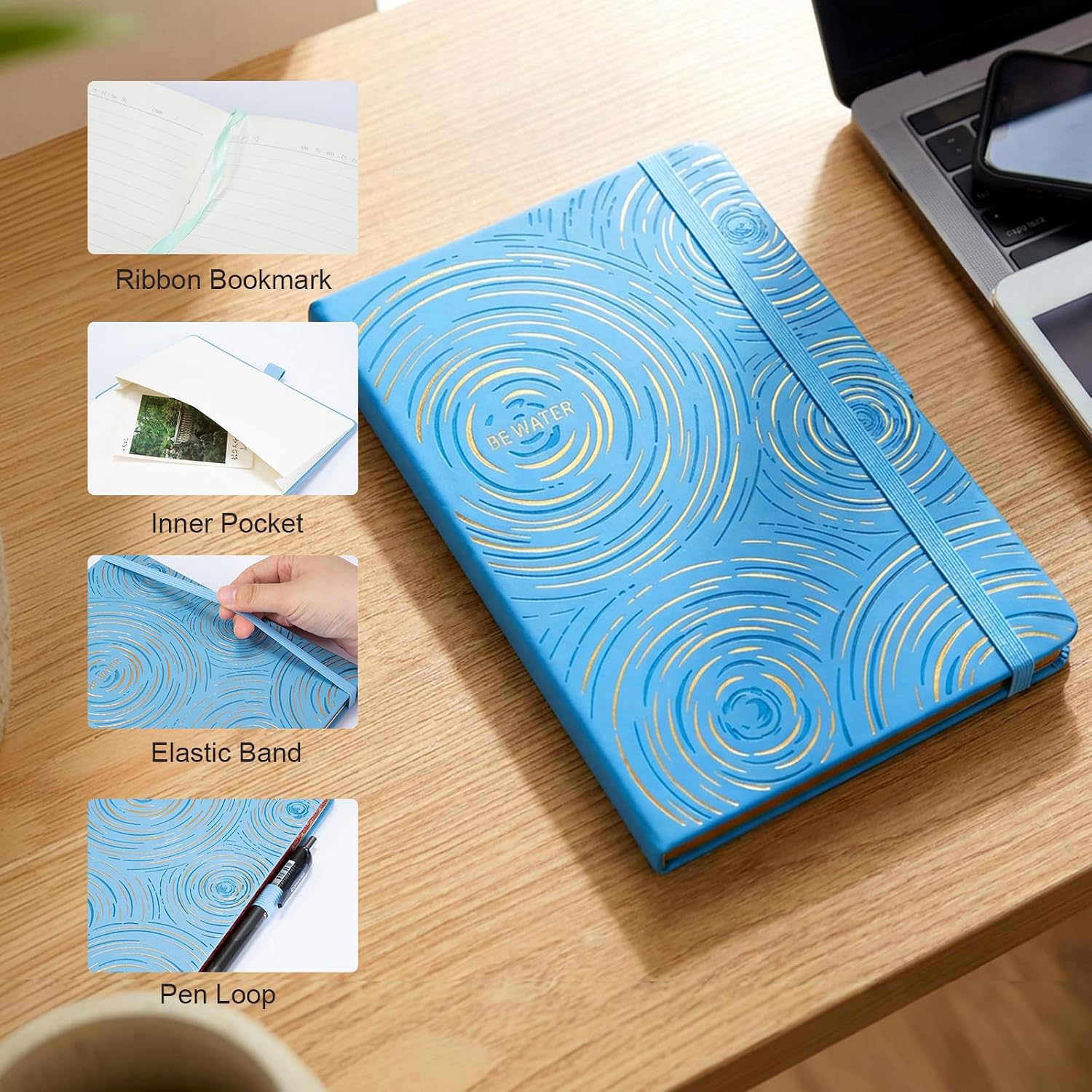 Comix Aesthetic Lined Journal for Writing, 192 Pages, 100GSM Paper, A5 Size image 2