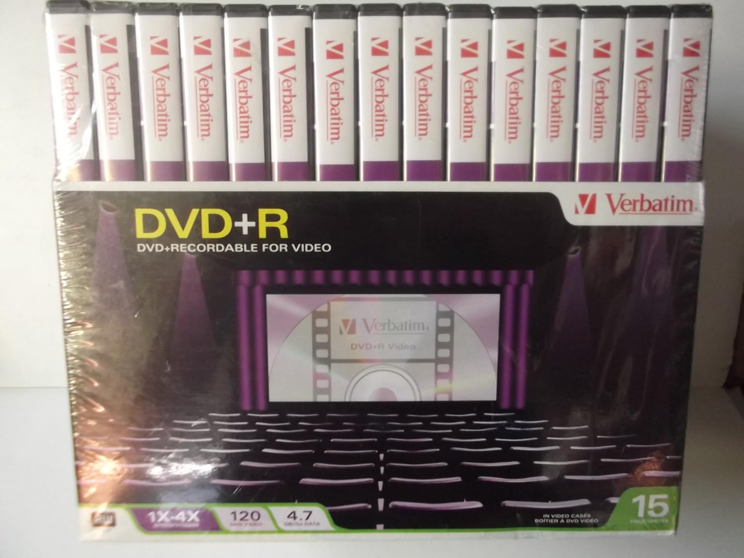 Amazon.com: Verbatim Dvd+r 15 Pack Blank Discs : Electronics