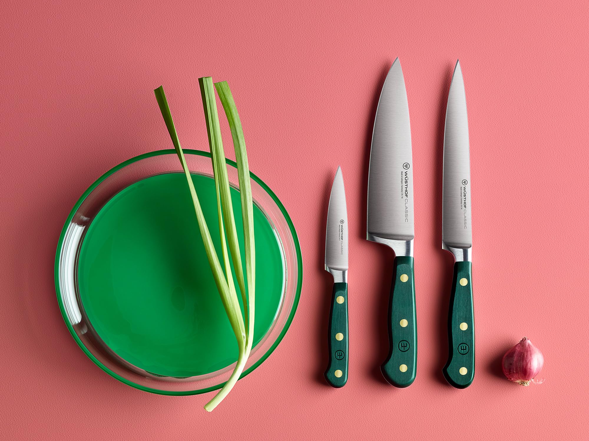 WÜSTHOF Classic Schinkenmesser 16 cm, Fresh Rosemary (Grün)