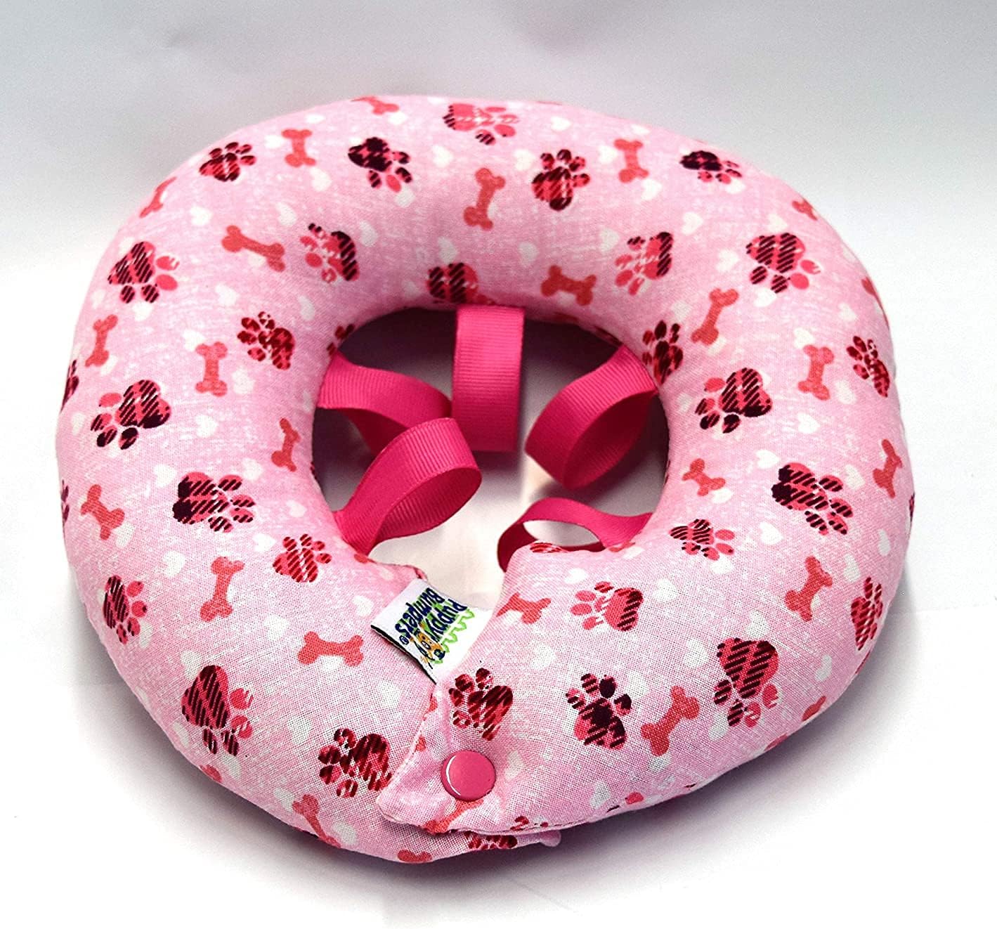 Pink Paw Print Keep Dogs on the Safe Side of the Fence (Up to 10″)