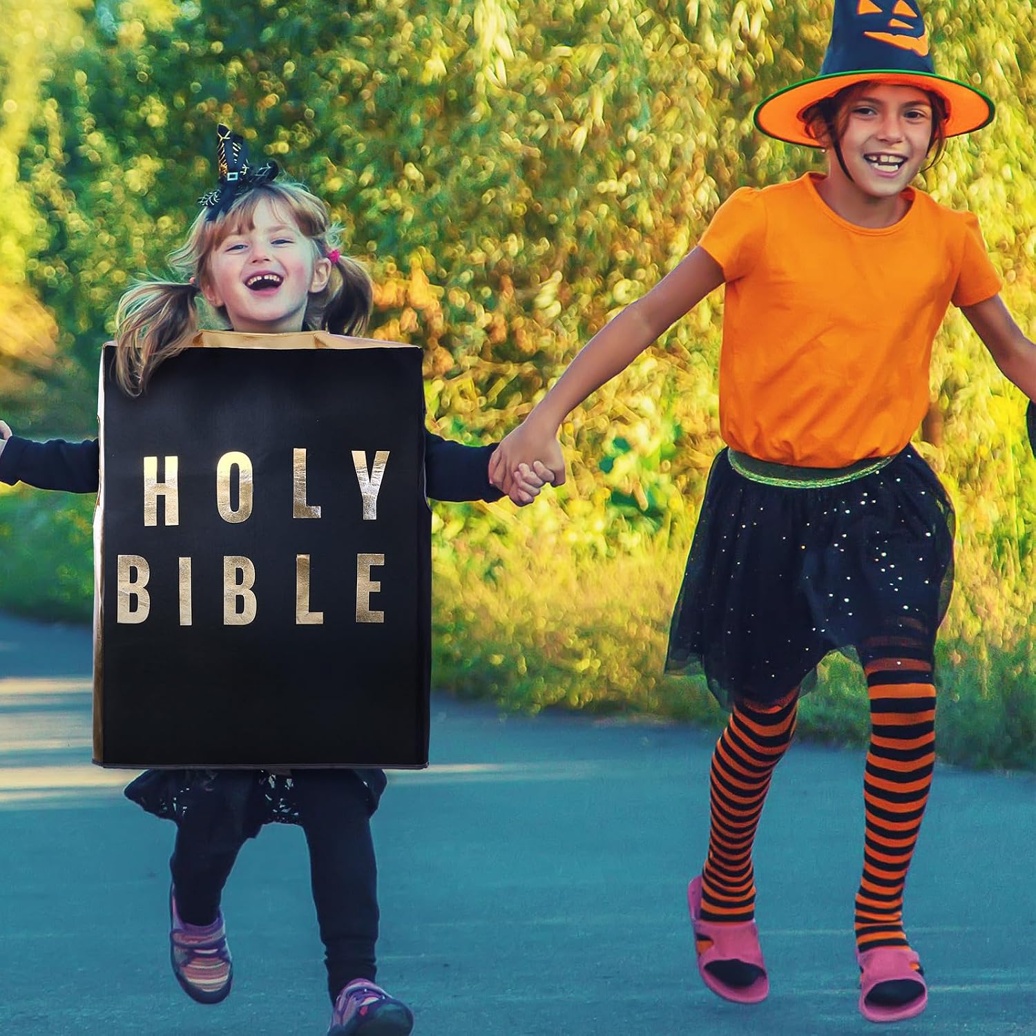 Holy Bible Costume Kids Religious Christian Costume Christmas Bible Jesus Cosplay for Kids Girls and Boys
