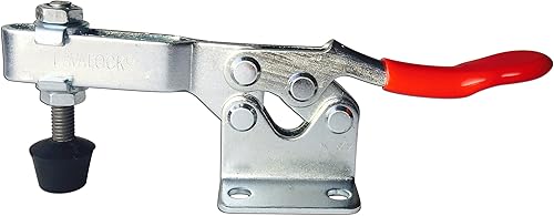 Miniatura 3 de Pestillo para abrazadera de tapa de parrilla. Montaje chato frontal. 2 paquetes.