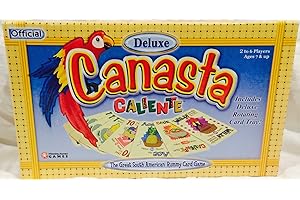 Winning Moves Games Deluxe Canasta Caliente -- The Challenging Rummy-Style Card Game...