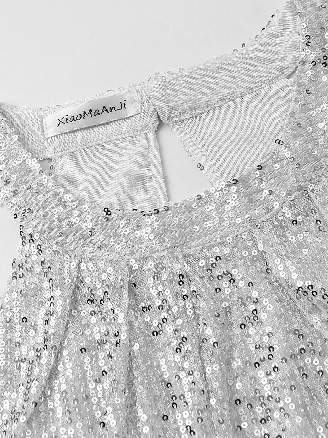 Sparkly Sequin Tops for Women Halter Tank Top Shiny Glitter Club Disco Rock Concert Outfit Sleeveless Dressy Shirt Blouse - Image 4