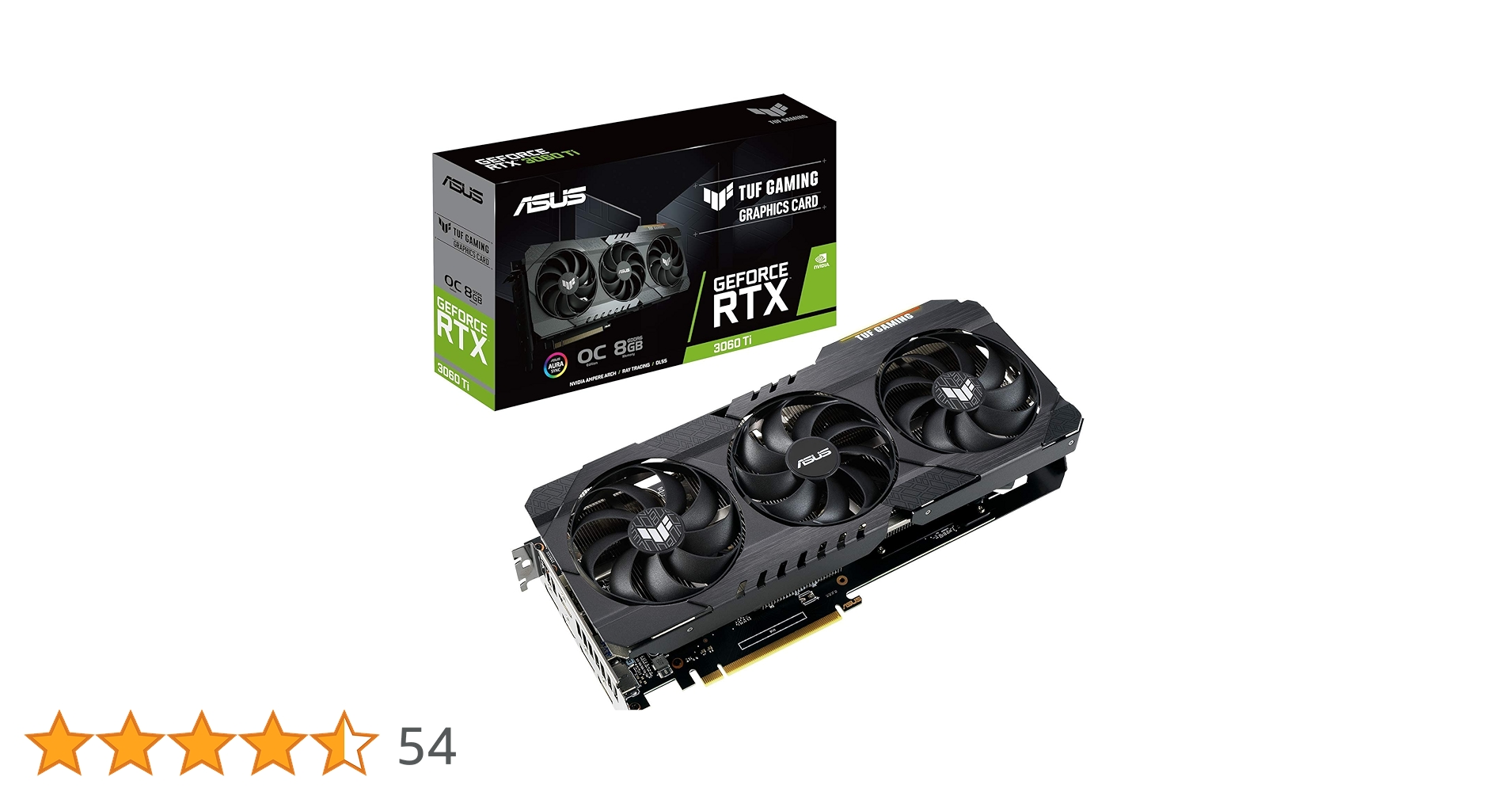 Amazon | ASUS TUF Gaming NVIDIA GeForce RTX 3060 Ti OCエディション