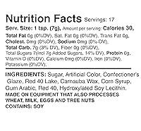 Vista 6 de Mystic Sprinkles Cristales de azúcar botella de 4.2 oz (rubí - rojo)