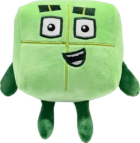 RELIGES Juguetes de peluche digitales con números 1-10 juguete de peluche con números de anime animación animación suministros de fiesta para niños