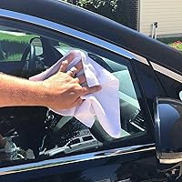 Vista 4 de Trapos de limpieza multiusos, 75 trapos blancos superabsorbentes sin bordes, lavables, trapos multiusos