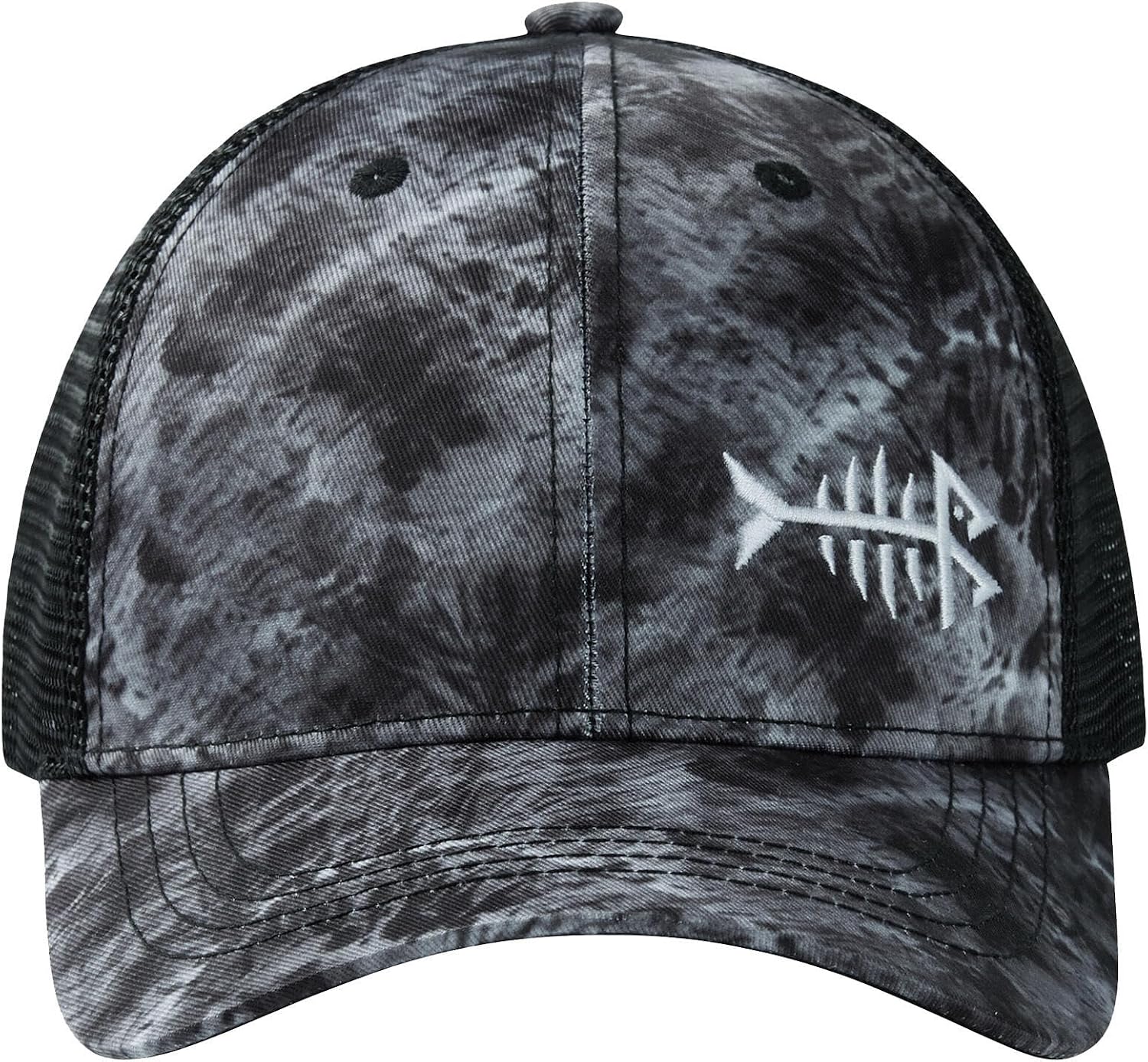 BASSDASH Kids Fishing Hat with Adjustable Closure, Large, Shadow, photo 2 of 5
