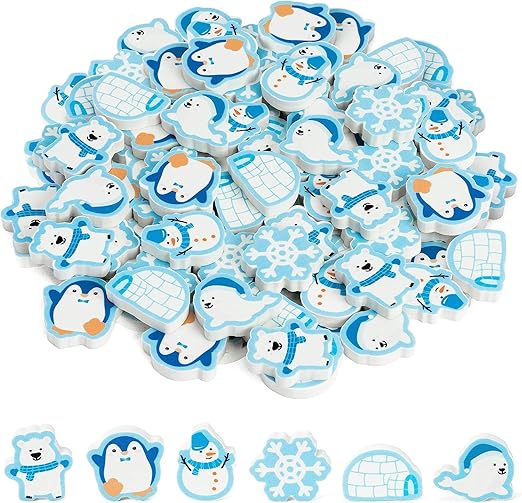 Polar Animals Pencil Erasers