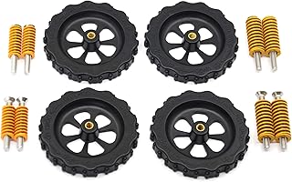 Befenybay 4PCS Upgraded Hand Twist Leveling Nut Diameter 60mm + 4PCS Hot Bed Spring + 4PCS M4X35mm Screws for Creality 3D Printer CR-10 CR-10s Ender 3 Ender 3 Pro Ender 5