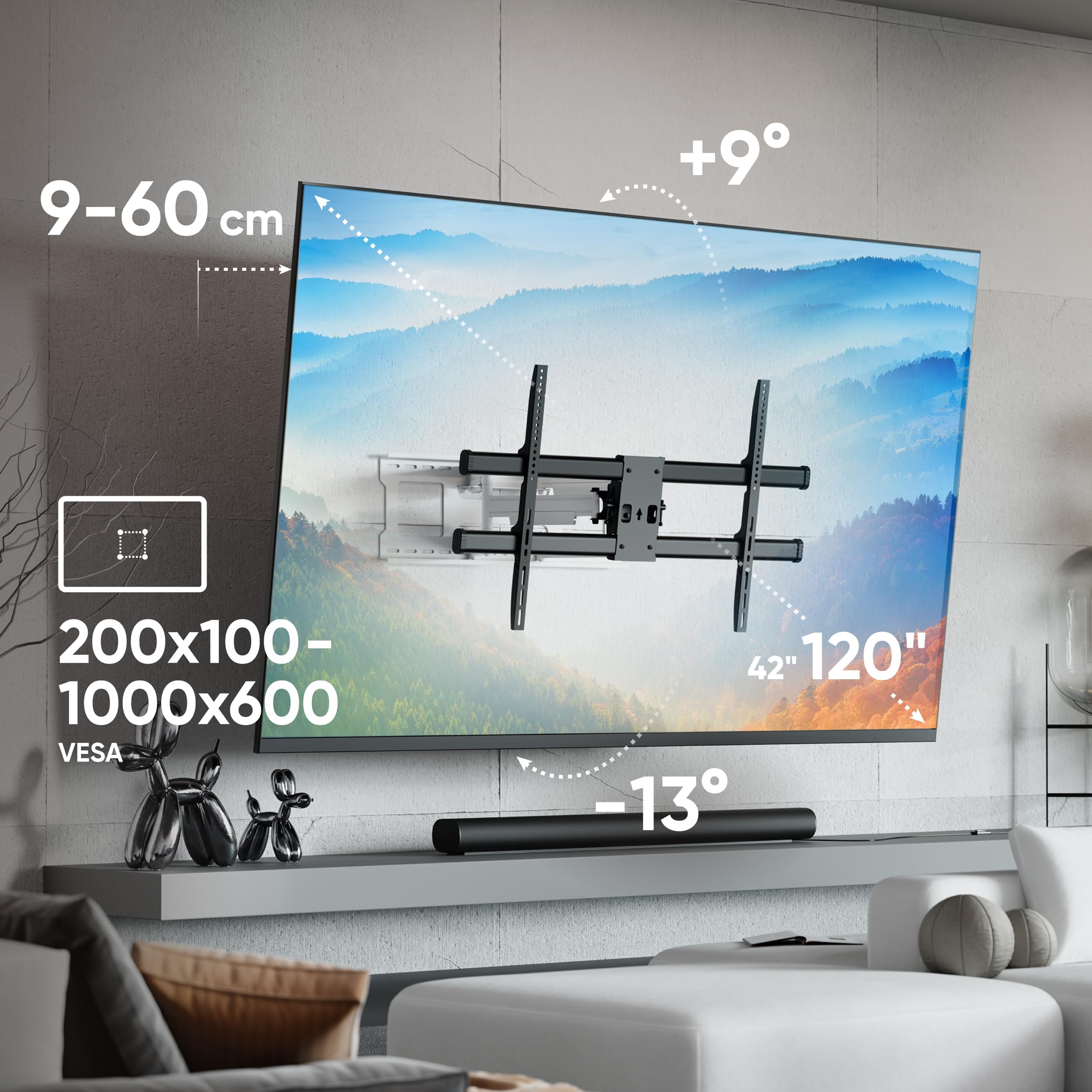 Mounting Bracket TV Onkron 42