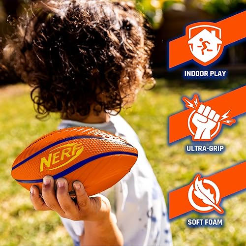 Miniatura 5 de Nerf Juego de mini pelotas deportivas de espuma, fútbol de espuma, pelota de fútbol + juego de baloncesto de espuma suave para niños