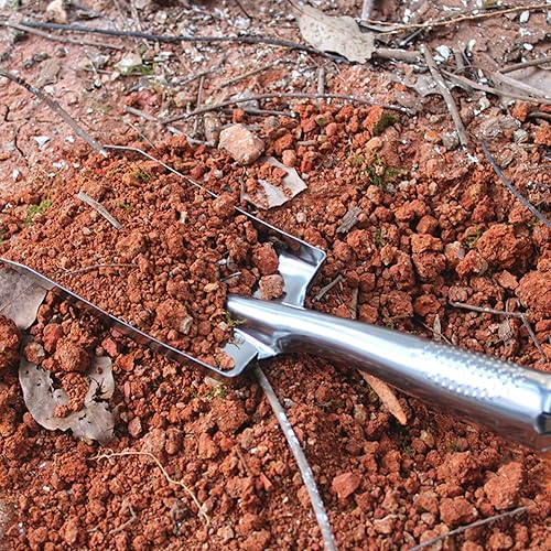 Miniatura 4 de Pala de jardín Paleta de mano, herramientas de jardinería de acero inoxidable resistentes, pala de pala para agricultores diligentes plantación de