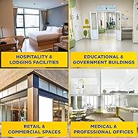 Vista 3 de Zep ZEPIMAGE 193535 - Esmalte de suelo de aspecto mojado, 5 galones (1 unidad), entrelazado de metal de copolímero acrílico, se seca rápidamente a