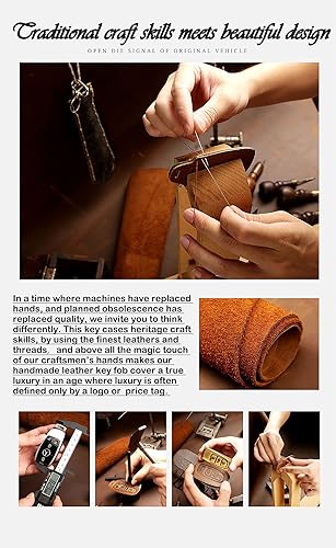 Miniatura 8 de ontto Funda para llavero Acura CDX NSX RDX RDX, de cuero, con 4 botones, color azul