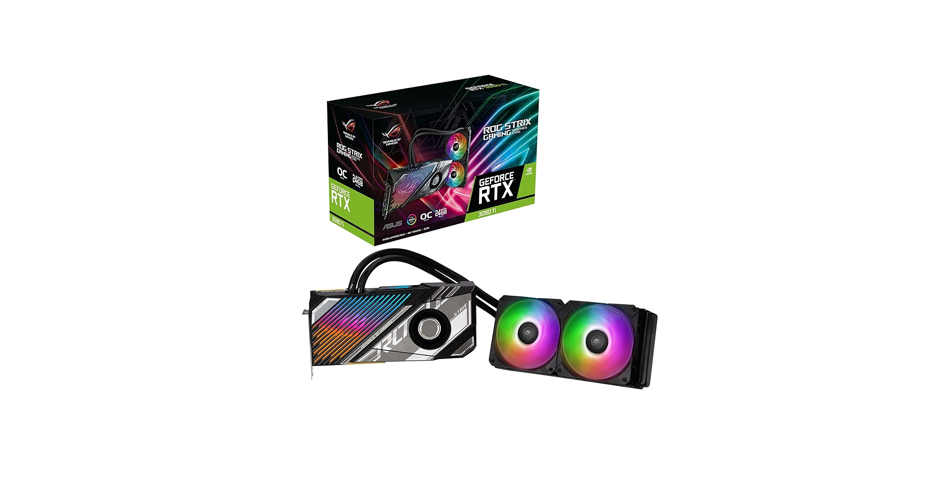 Amazon.com: ASUS ROG Strix LC NVIDIA GeForce RTX 3090 Ti OC