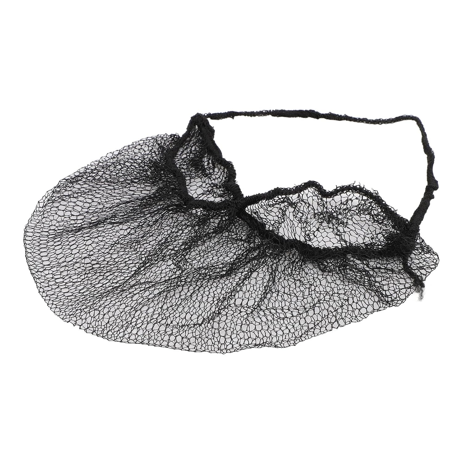 RiToEasysports Disposable Breathable Beard Guards for Safe Clean Work Environment, 100pcs Full Cover Beard Networks for Restaurants, Nylon Material