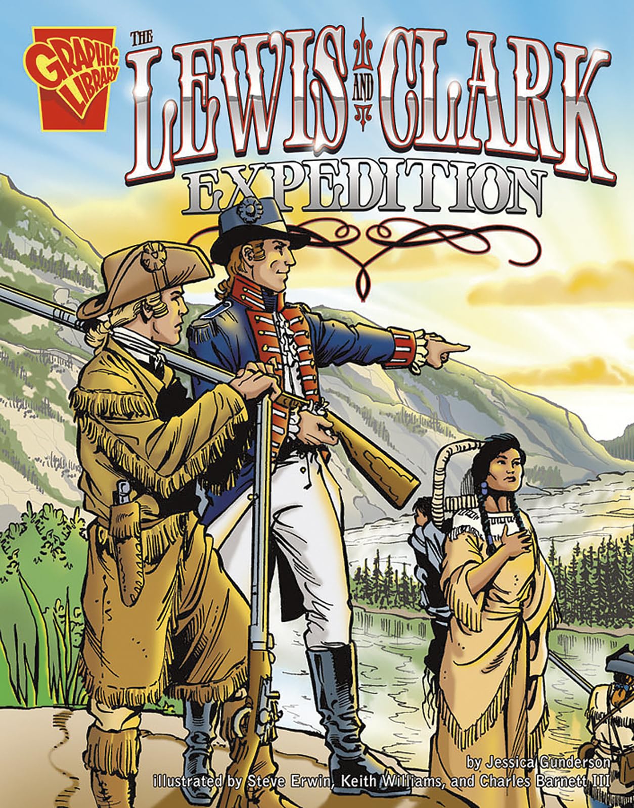 The Lewis and Clark Expedition (Graphic History series)