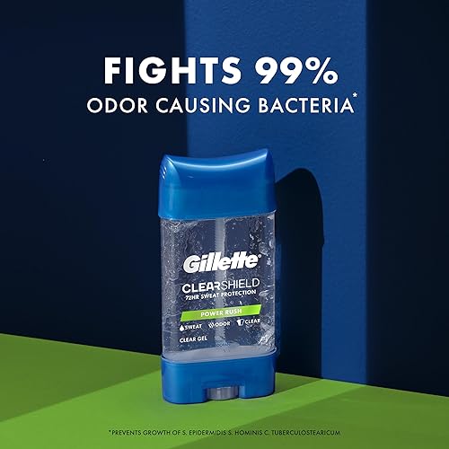 Miniatura 4 de Gillette Antitranspirante y desodorante para hombres, protección contra el sudor y el olor 72 horas, frescura de larga duración, tecnología