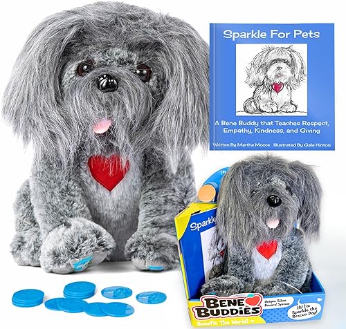 Miniatura 1 de Sparkle The Rescue Dog  Un perro de peluche para abrazos entrañables  Lindo animal de peluche  Un compañero de peluche para todas las edades