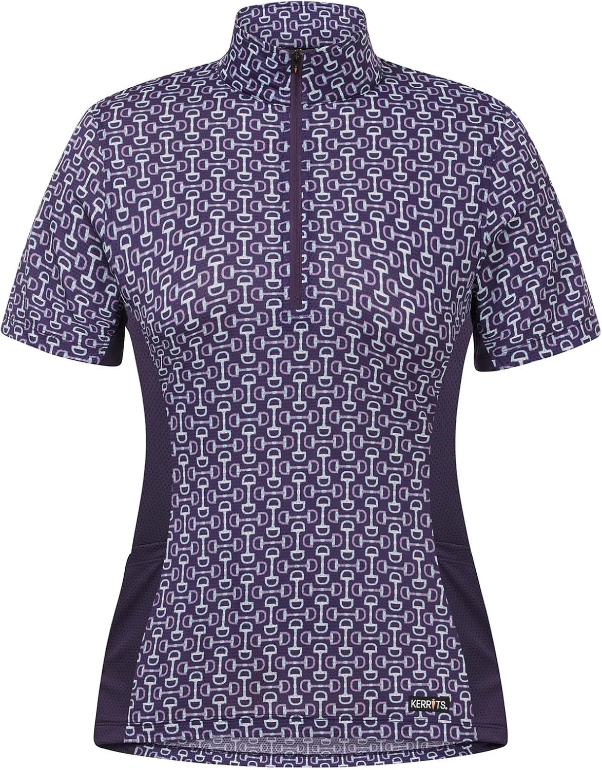 Kerrits Women's Breeze Ice Fil Short Sleeve Horse Riding Shirt – Ultra-Lightweight Cooling Equestrian Top, Great for Summer