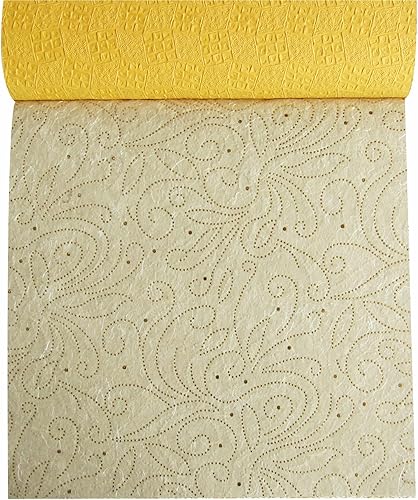 Miniatura 8 de Golden Aura - Papel de recortes hecho a mano, 12 x 12 pulgadas, 24 hojas (2 hojas de cada uno de 12 estilos)