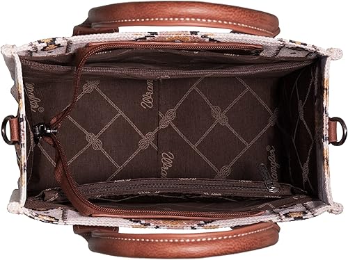 Miniatura 5 de Montana West - Bolso de mano estilo vaquero para mujer, bolsos de hombro occidentales, tipo cartera, bohemio, azteca