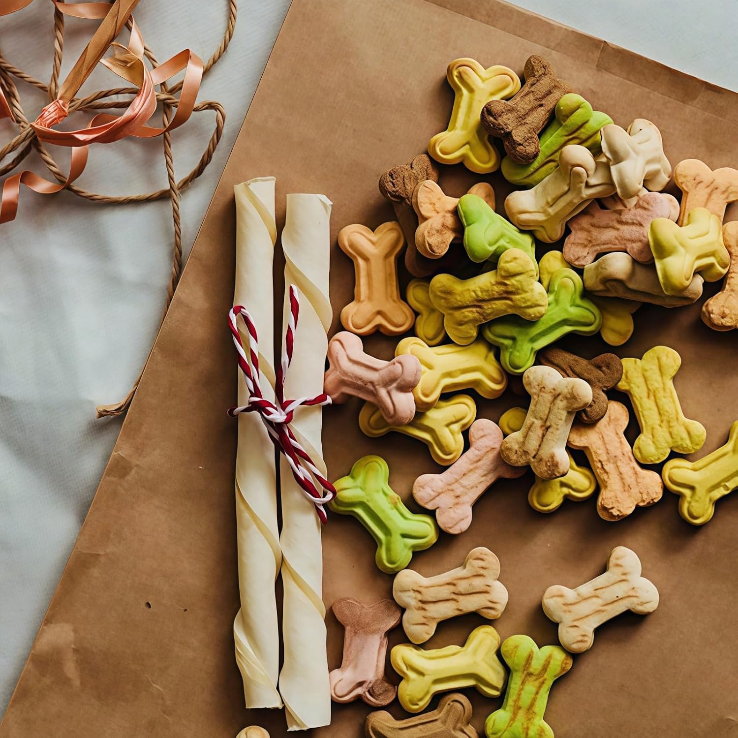 JOB JOL Dog Bone Cookie Cutters 4 PCS, Perfect for Dog Treats, 2'', 3'', 4'', 5''