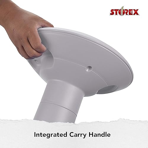 Vista 23 de Storex - Taburete de altura ajustable para asignación activa de asientos en el aula Azul